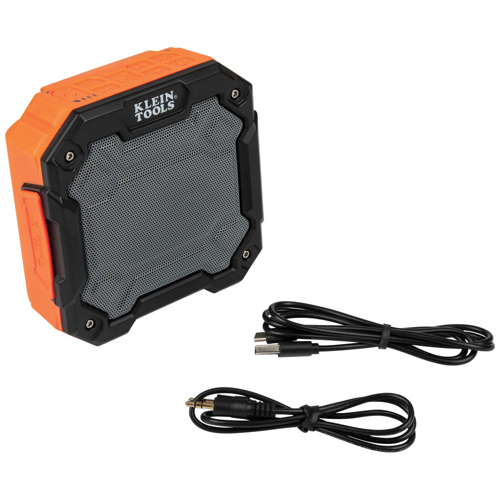 KLEIN Tools AEPJS3 Bluetooth® Wireless Jobsite Speaker with Magnet and Hook - Image 6