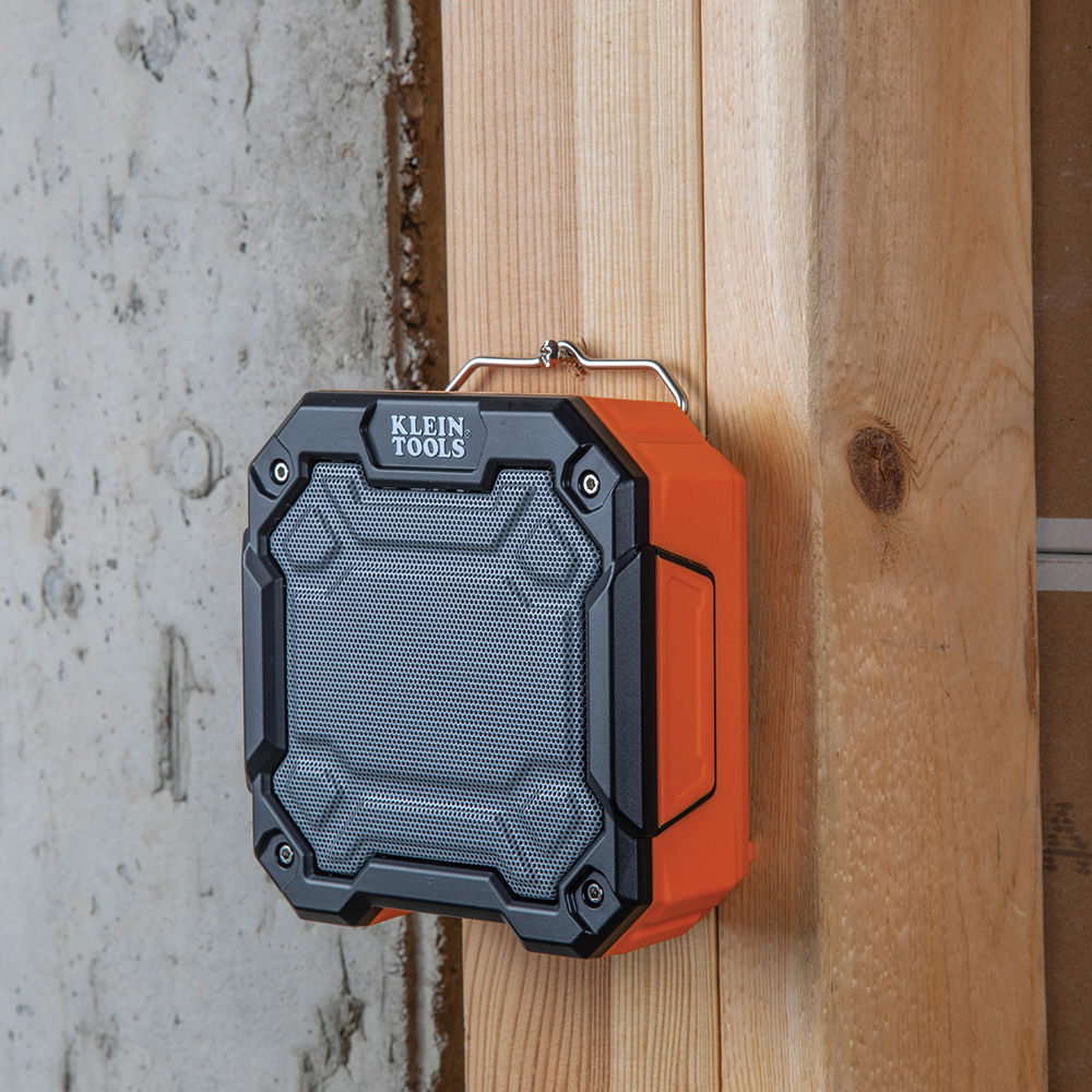 KLEIN Tools AEPJS3 Bluetooth® Wireless Jobsite Speaker with Magnet and Hook - Image 8