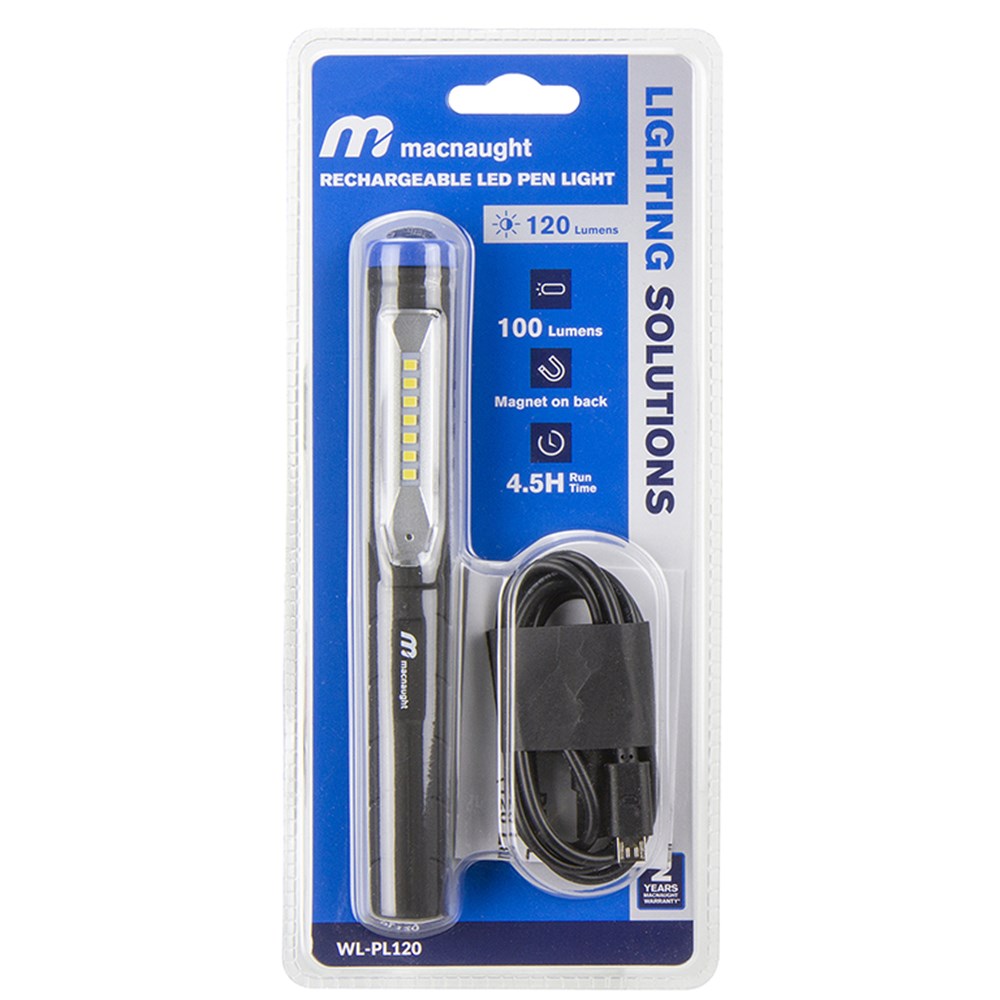 Macnaught WL-PL120 Rechargeable LED Pen Light - Image 2