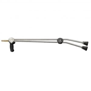 Kranzle 12133 High Pressure Double Lance 1000mm with ISO Handle QC D12 - Made in Germany Image