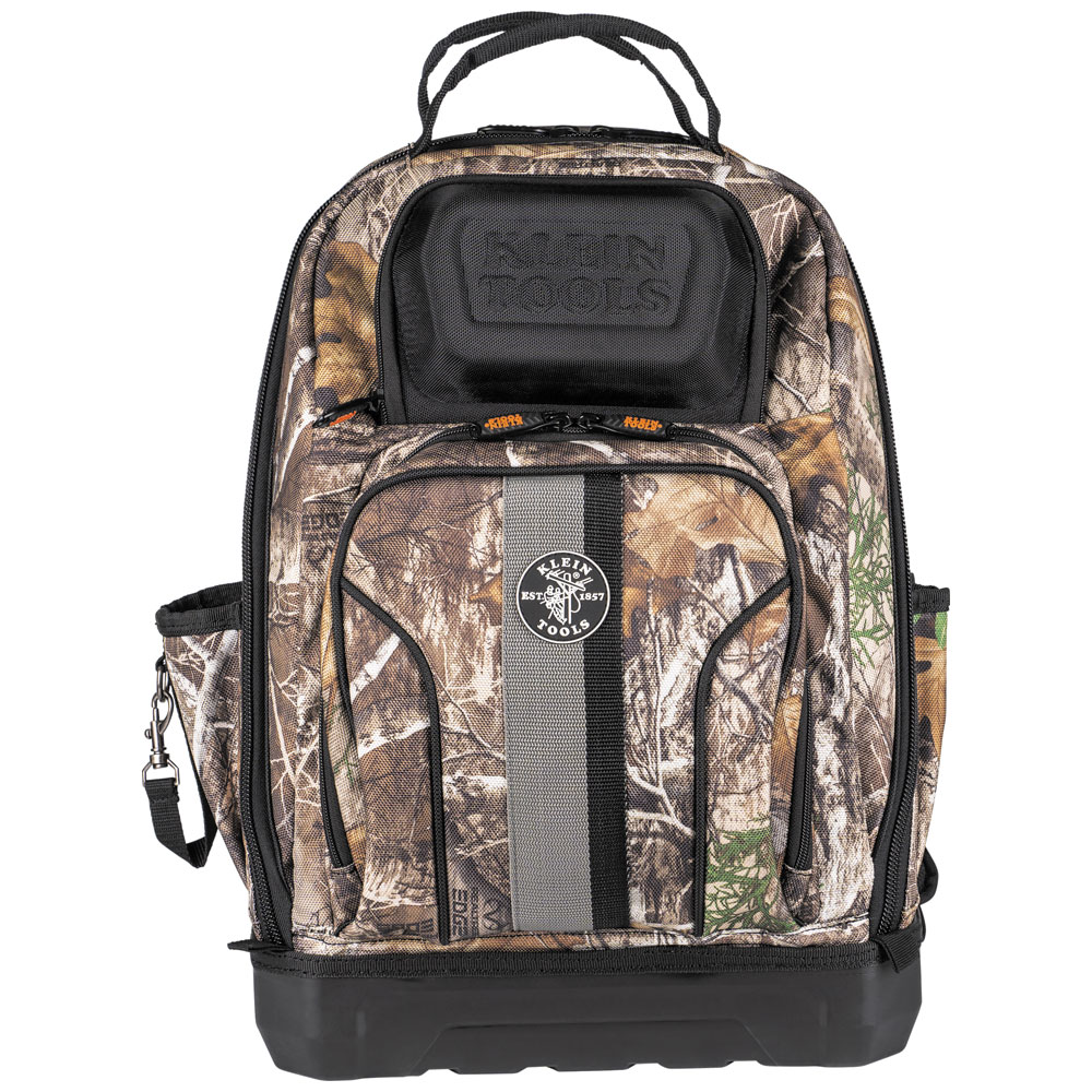 KLEIN Tools A-62800BPCAMO Tradesman Pro™ XL Tool Bag Backpack, 40 Pockets, Camo - Image 2