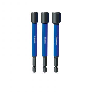 Kincrome K21506 1/4" Hex Drive Magnetic Nutsetter Impact Bit Mixed Pack 100mm 3 Piece 1/4", 3/8", 5/16"