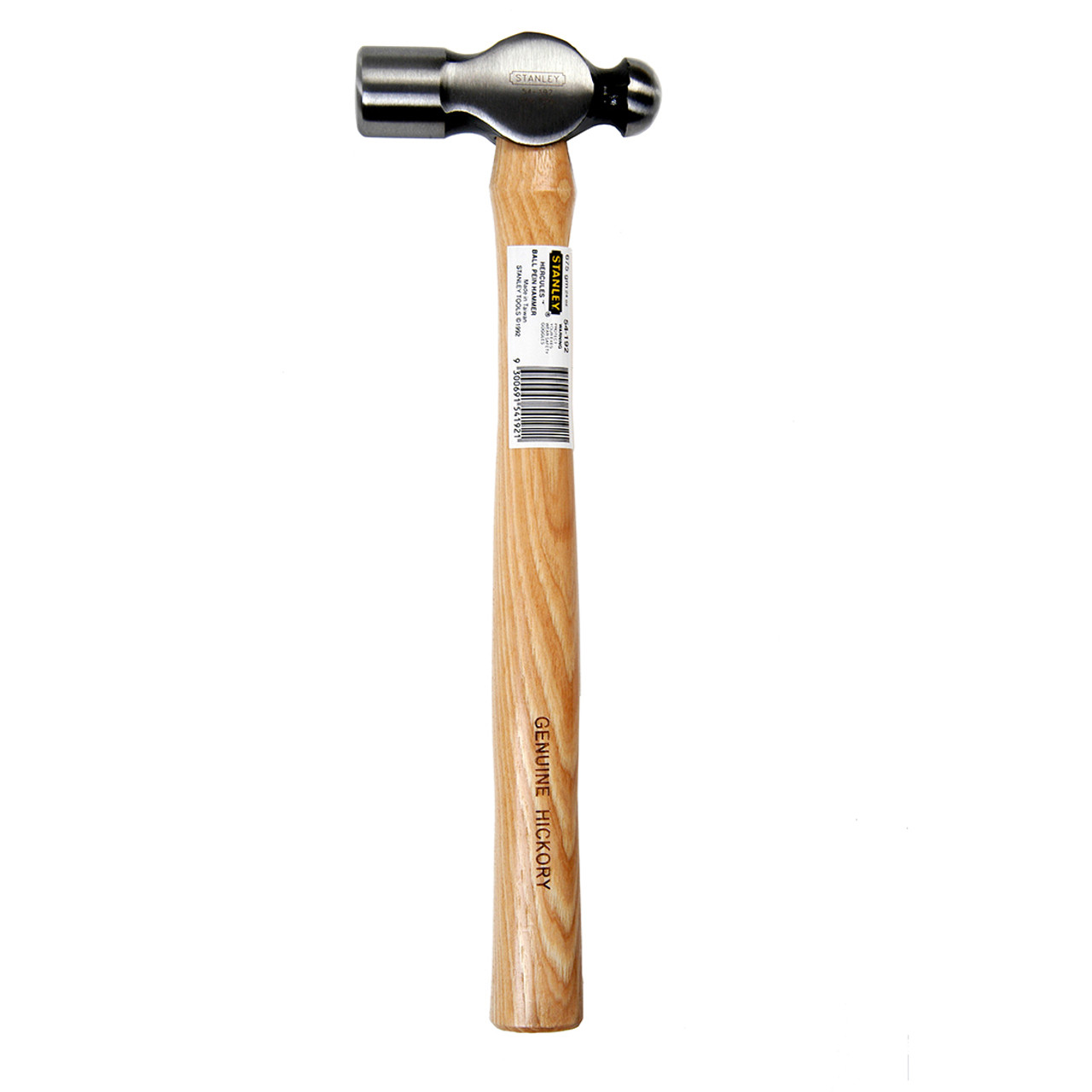 Stanley 54-189 Ball Pein Hammer Hickory Handle 8oz/227g Image