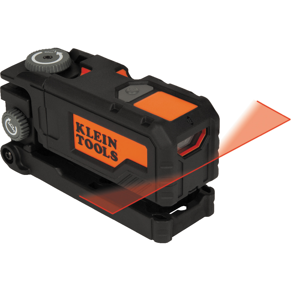 KLEIN Tools A-93PTL Red Beam Horizontal Pocket Self Levelling Laser Level Image