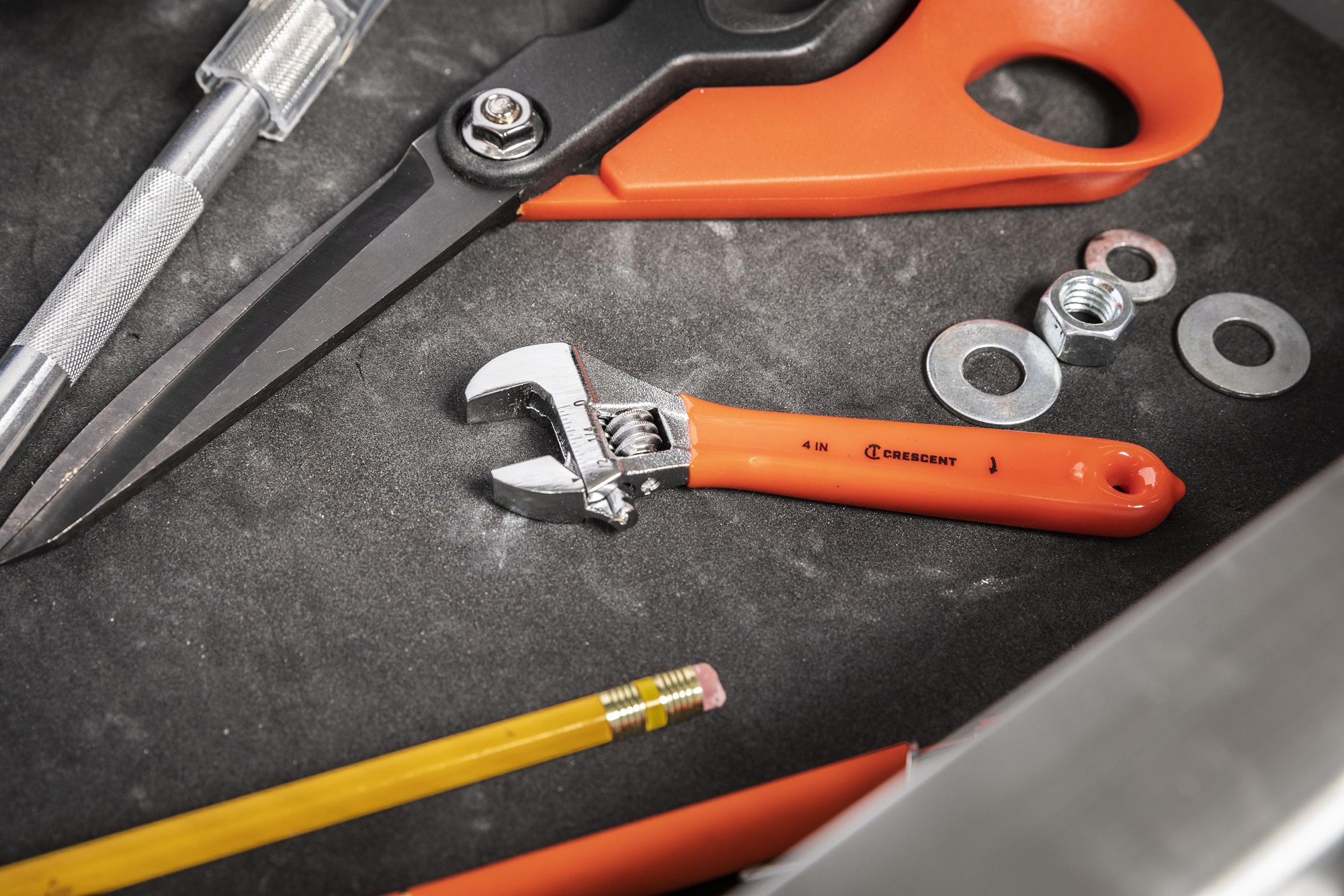 CRESCENT AC24CVS 100mm 4" Adjustable Wrench Cushion Grip Adjustable