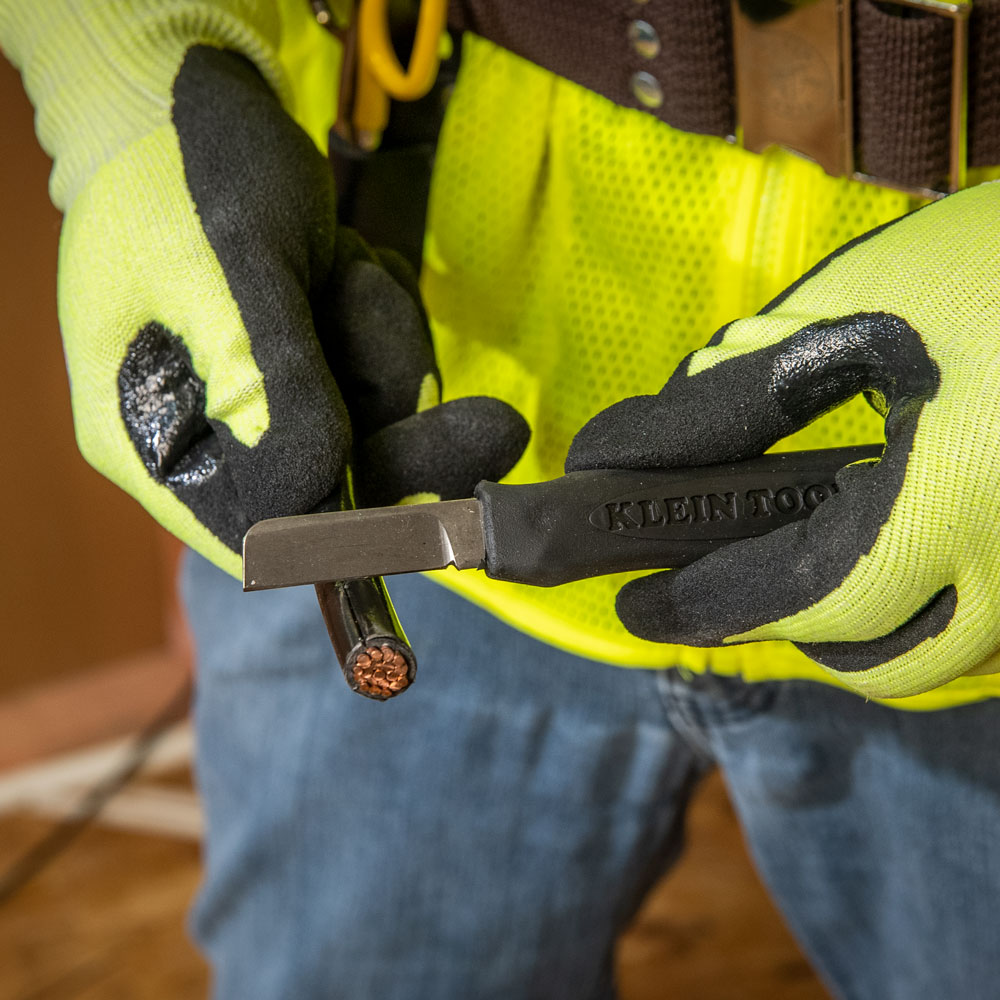 KLEIN Tools A-44200 Cable Splicer’s Knife, 15.9cm - Image 6