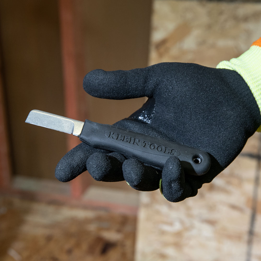 KLEIN Tools A-44200 Cable Splicer’s Knife, 15.9cm - Image 7