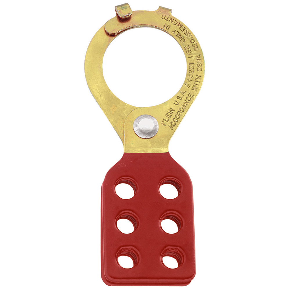 KLEIN Tools A-45201 Safety Lock-Out, 38mm Hasp, Interlocking Tabs Image
