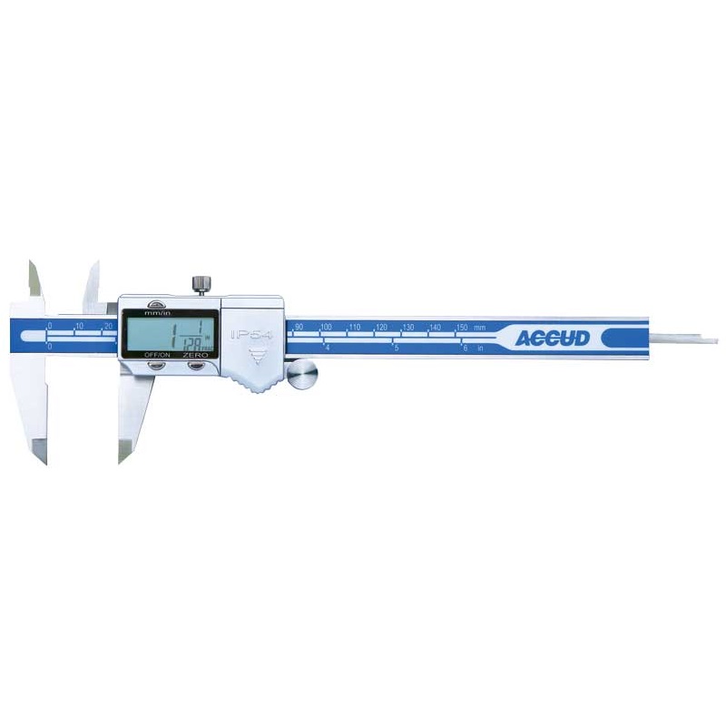 Accud AC-113-008-11 200mm 8” Fractional Imperial Digital IP54 Caliper Image