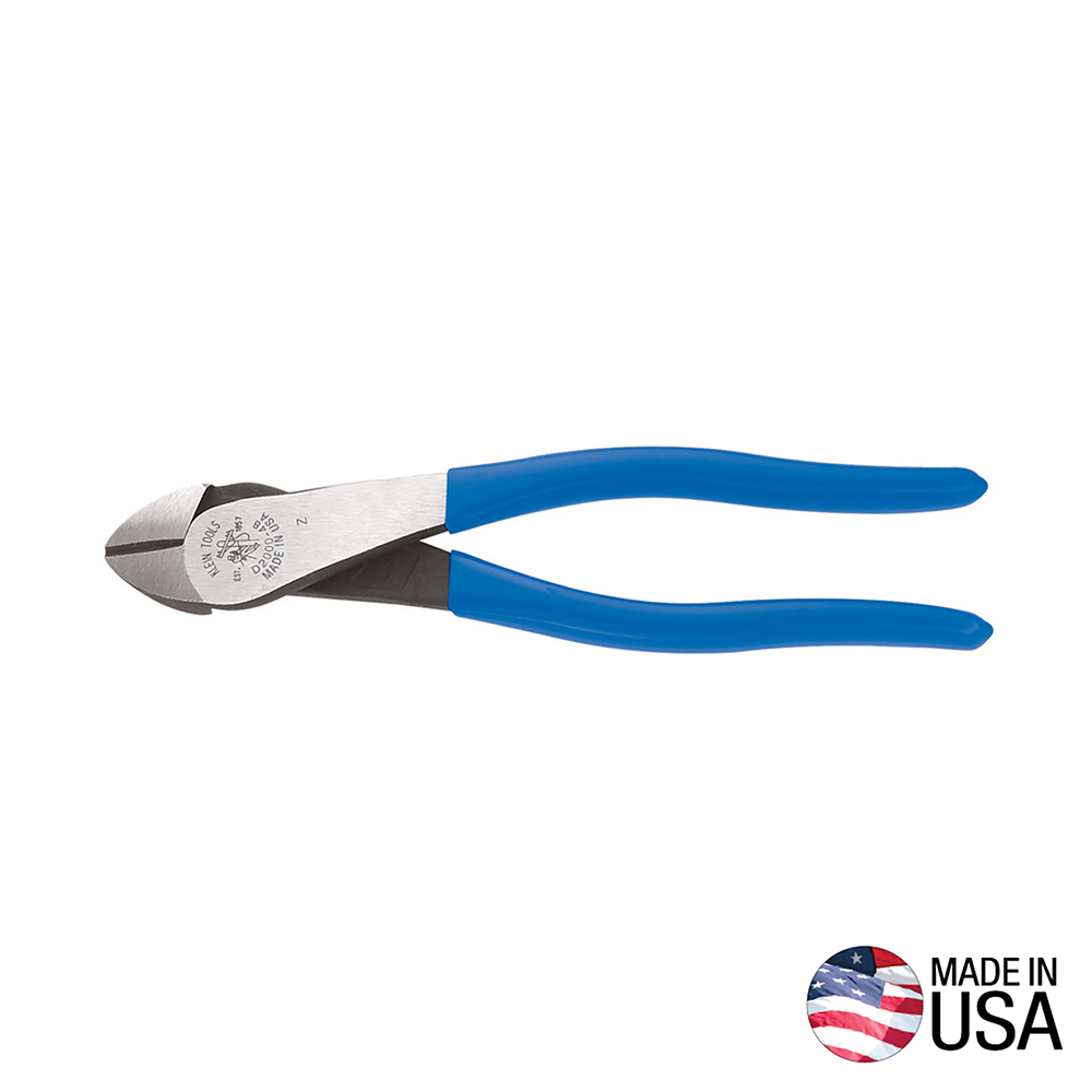 KLEIN Tools A-D2000-48 Diagonal Cutting Pliers, Heavy-Duty, High-Leverage, 20.3cm - Made in USA - Image 2