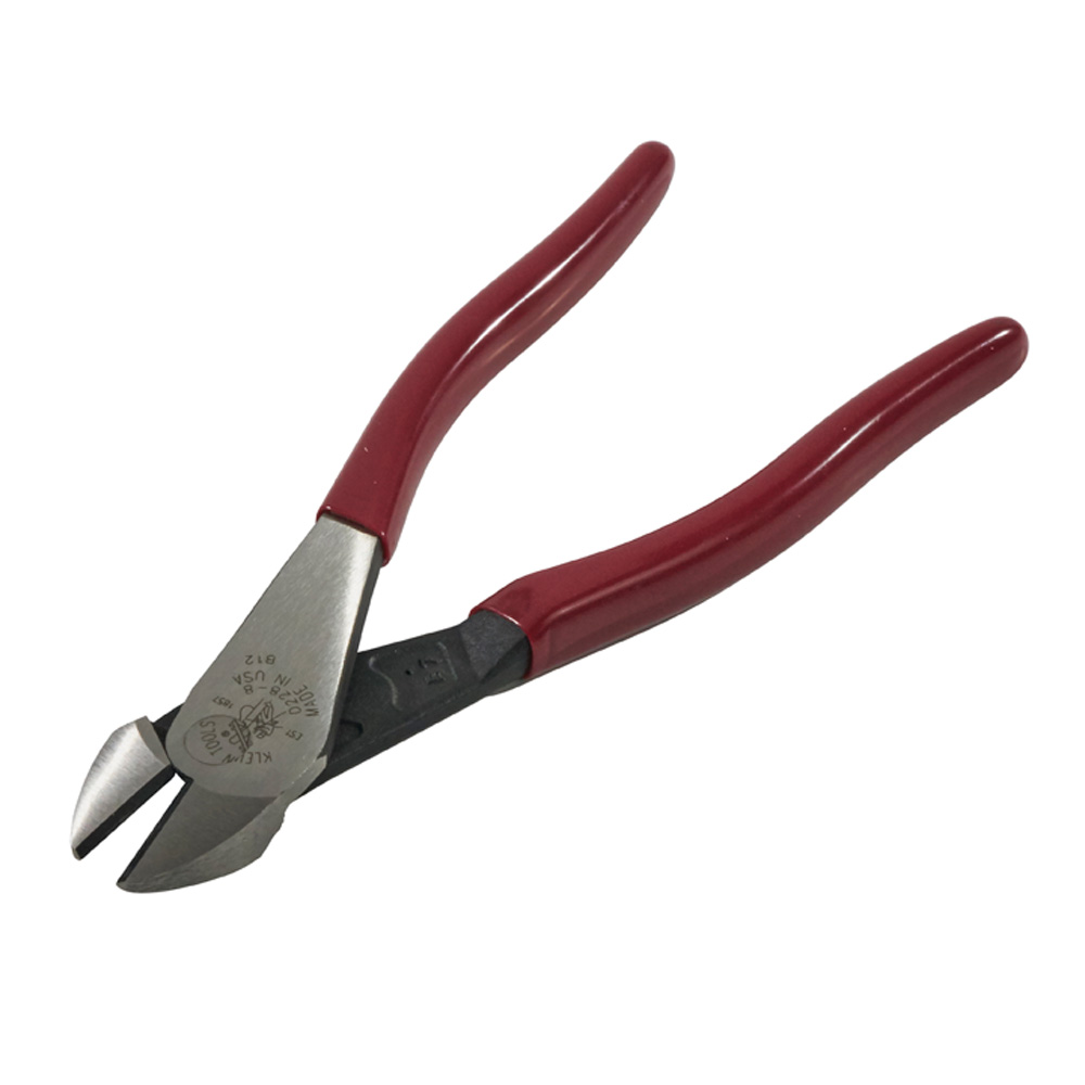 KLEIN Tools A-D228-8 Diagonal Cutting Pliers, High-Leverage, 20.5cm - Made in USA - Image 3