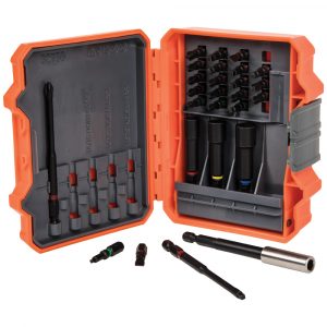 KLEIN Tools A-32799 Pro Impact Power Bit Set 26 Piece