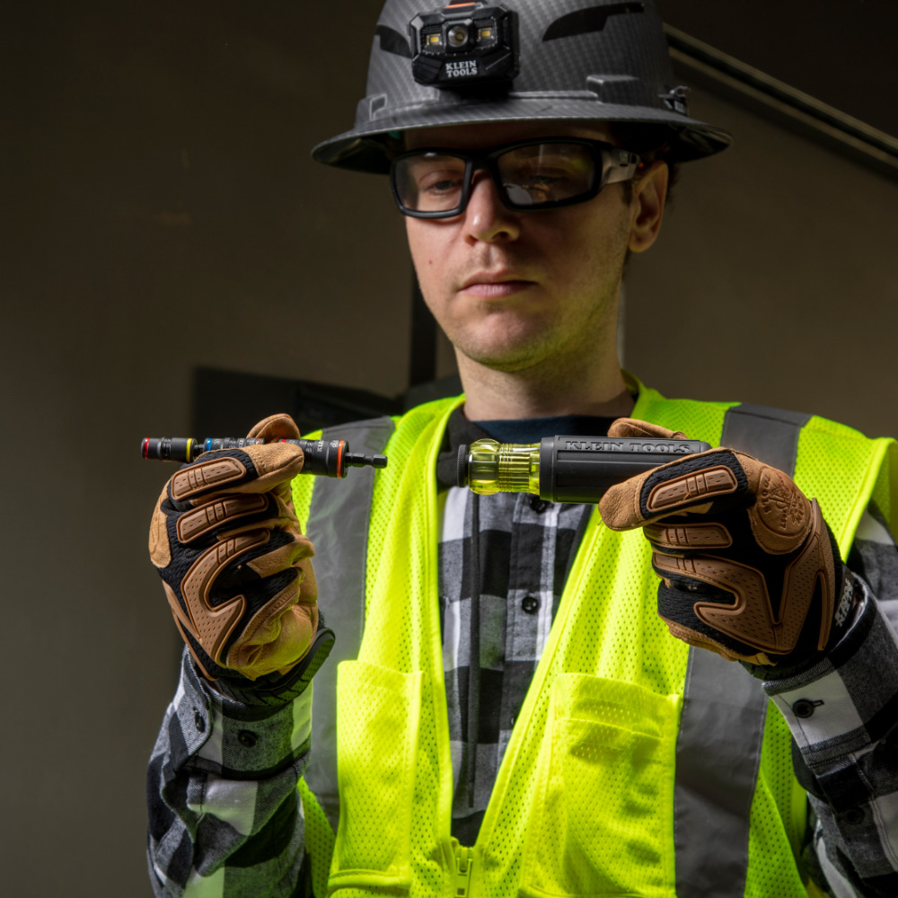 KLEIN Tools A-32910 7-in-1 Impact Rated Flip Socket Set with Handle - Image 8