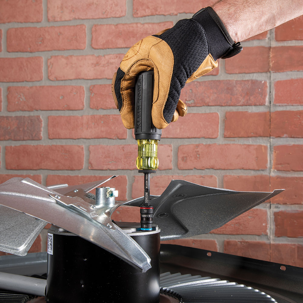 KLEIN Tools A-32932M 4-in-1 Impact Rated Flip Socket Set, Metric - Image 7