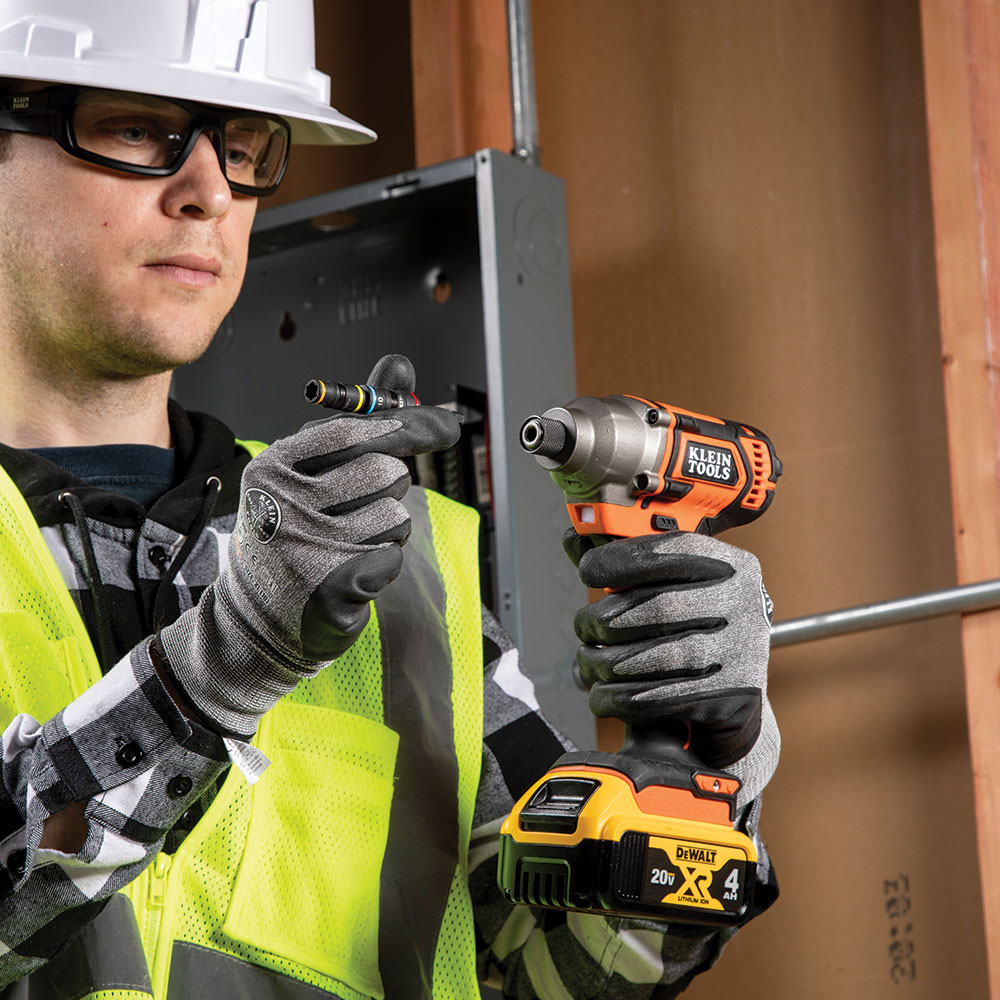 KLEIN Tools A-32932M 4-in-1 Impact Rated Flip Socket Set, Metric - Image 3