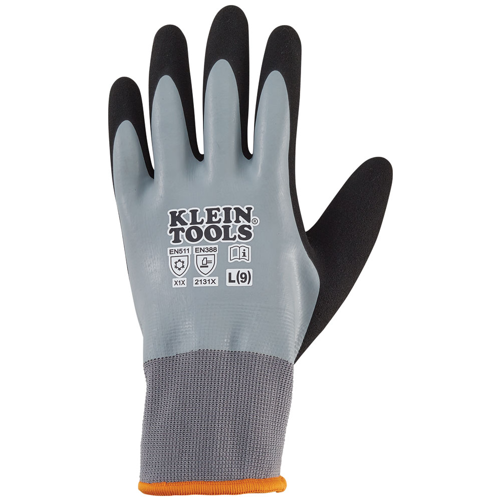 KLEIN Tools A-60389 Thermal Dipped Gloves, Large - Image 4