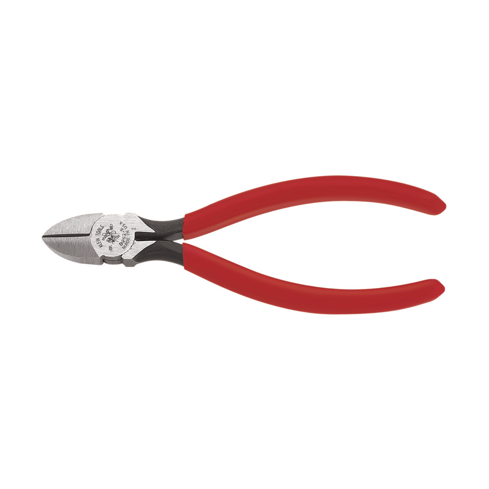 KLEIN Tools A-D252-6 Diagonal Cutting Pliers, Heavy-Duty, All-Purpose, 15.6cm Image