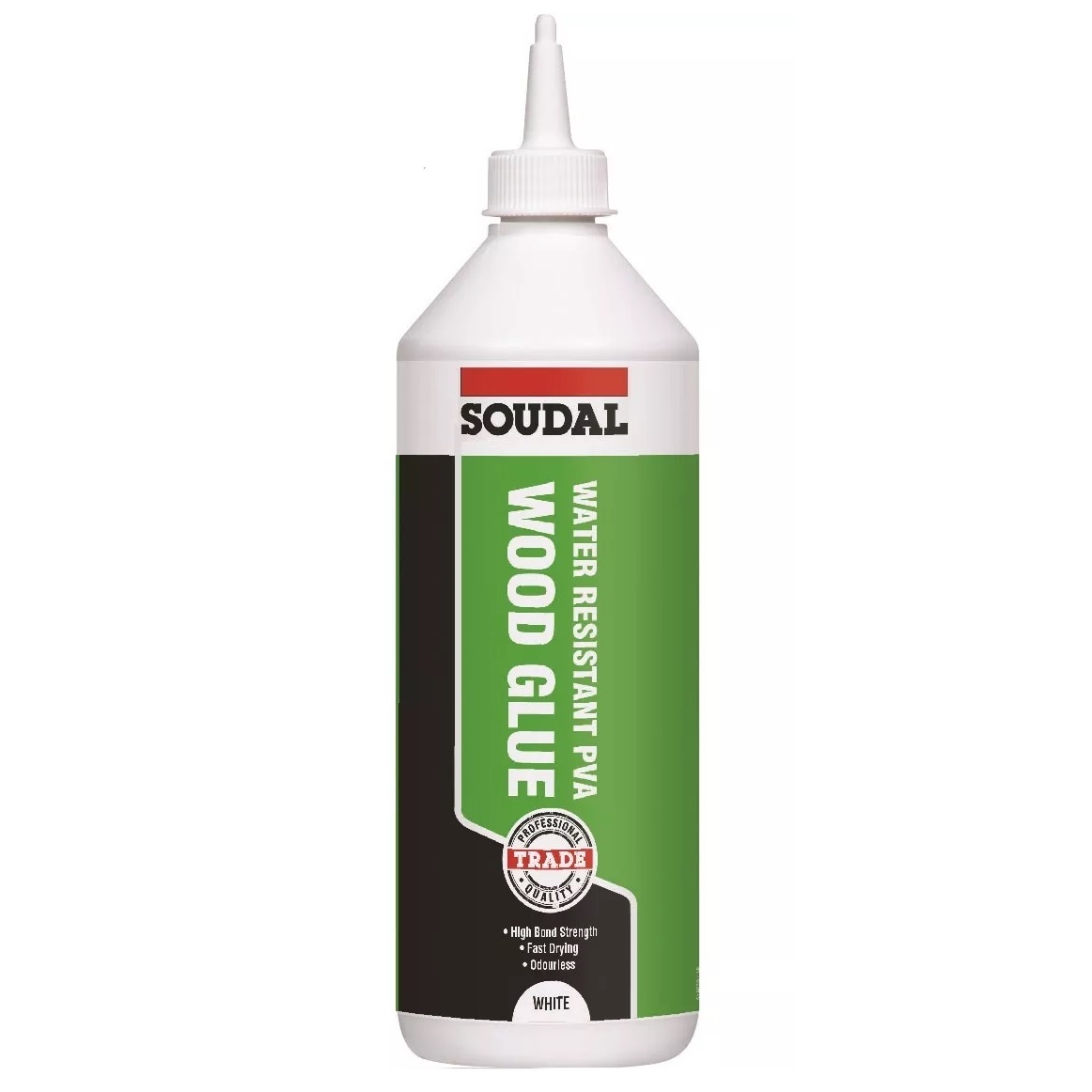 Soudal 117245 Water Resistant PVA Wood Glue 1 Litre 082618 Image