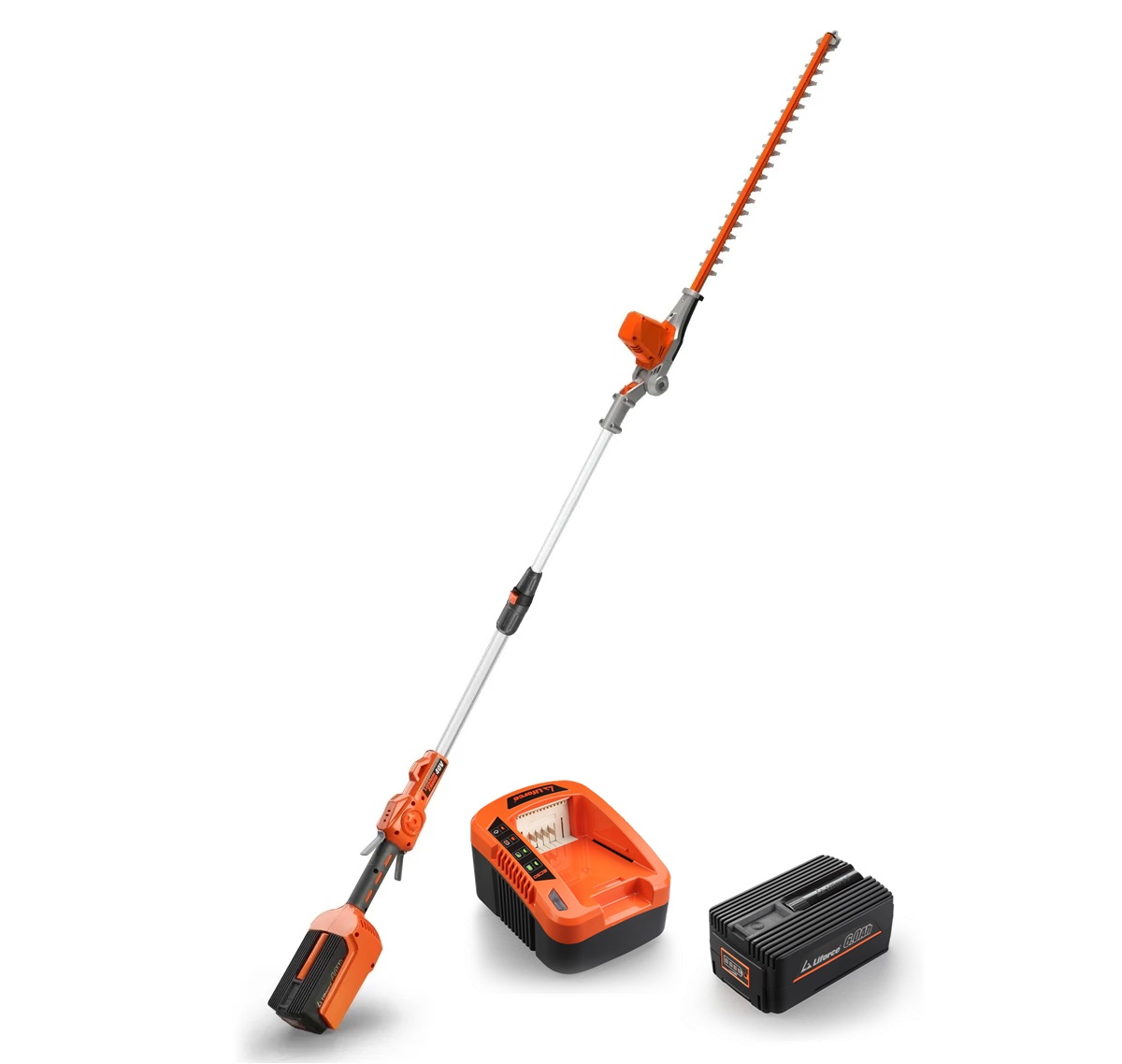 RedBack RB-PHT 40V 6.0Ah Lithium-Ion Cordless Pole Hedge Trimmer Combo Kit 920D-K Image