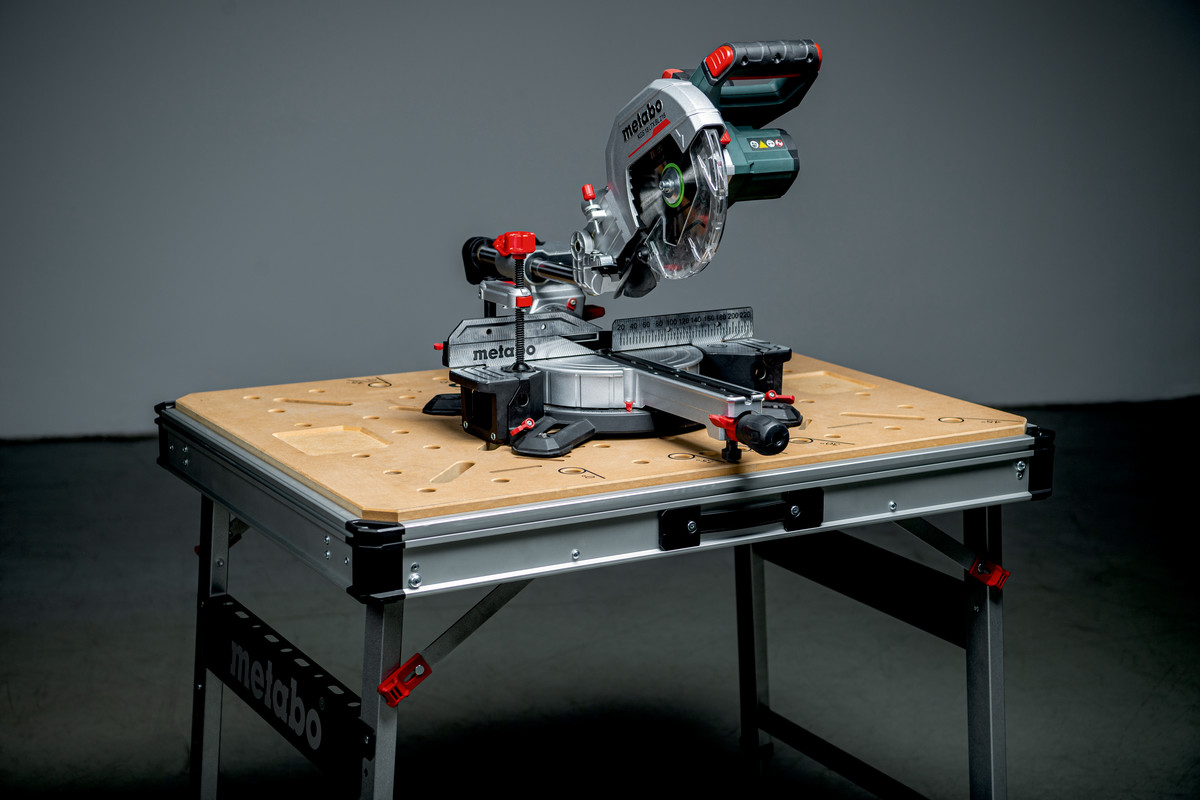 Metabo MWB 100 Multifunction Work Bench Table & Sawhorse with Quick Clamps and Table Dogs, Surpassing WORX Pegasus in Quality and Durability 626991000 - Image 7