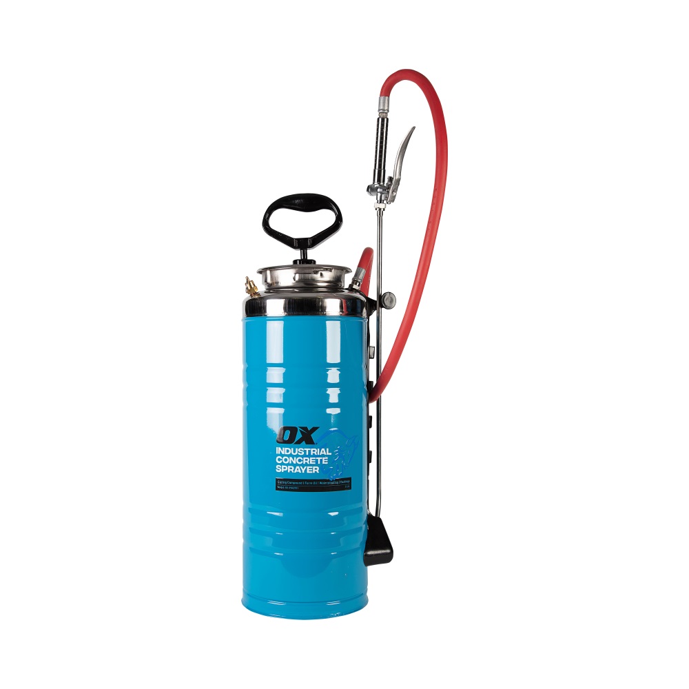 OX Tools OX-P040713 Pro Industrial Stainless Steel Concrete Sprayer 13.2L Image