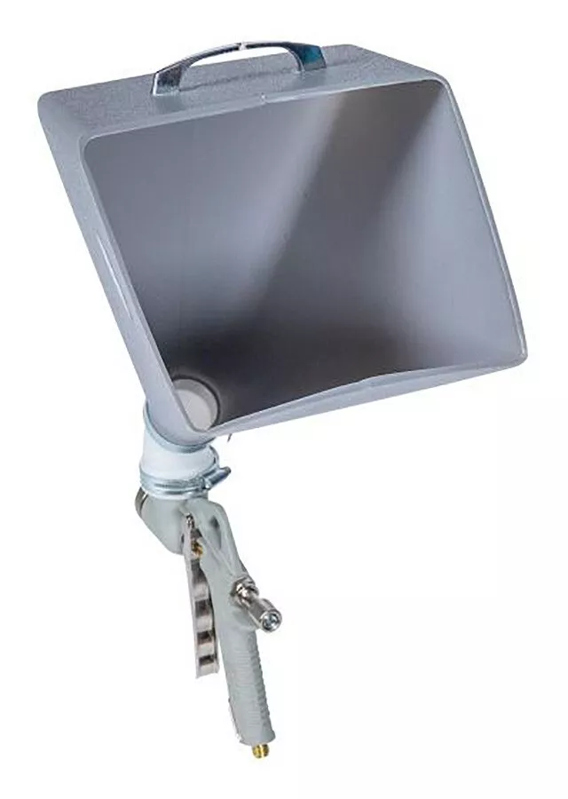 OX Tools OX-T040308 Trade Professional Square Hopper Texture Rendering Gun - Image 2