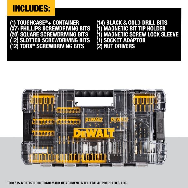 DeWALT DWANGFT100SET FLEXTORQ IMPACT READY Impact Driver Bit