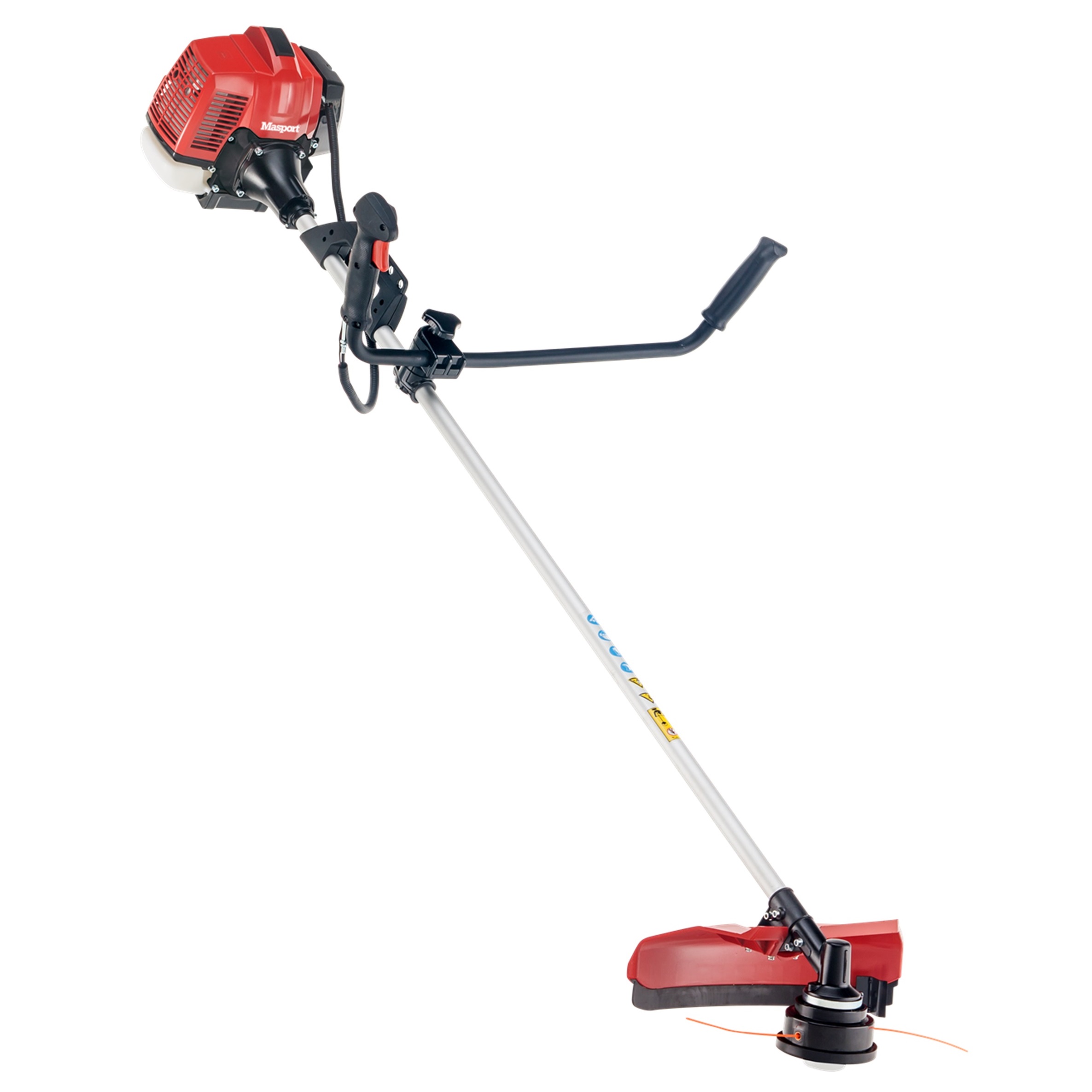 Masport MT40BH Straight Shaft Petrol Brushcutter / Line Trimmer - 40cc 2 Stroke Engine 553374 Image