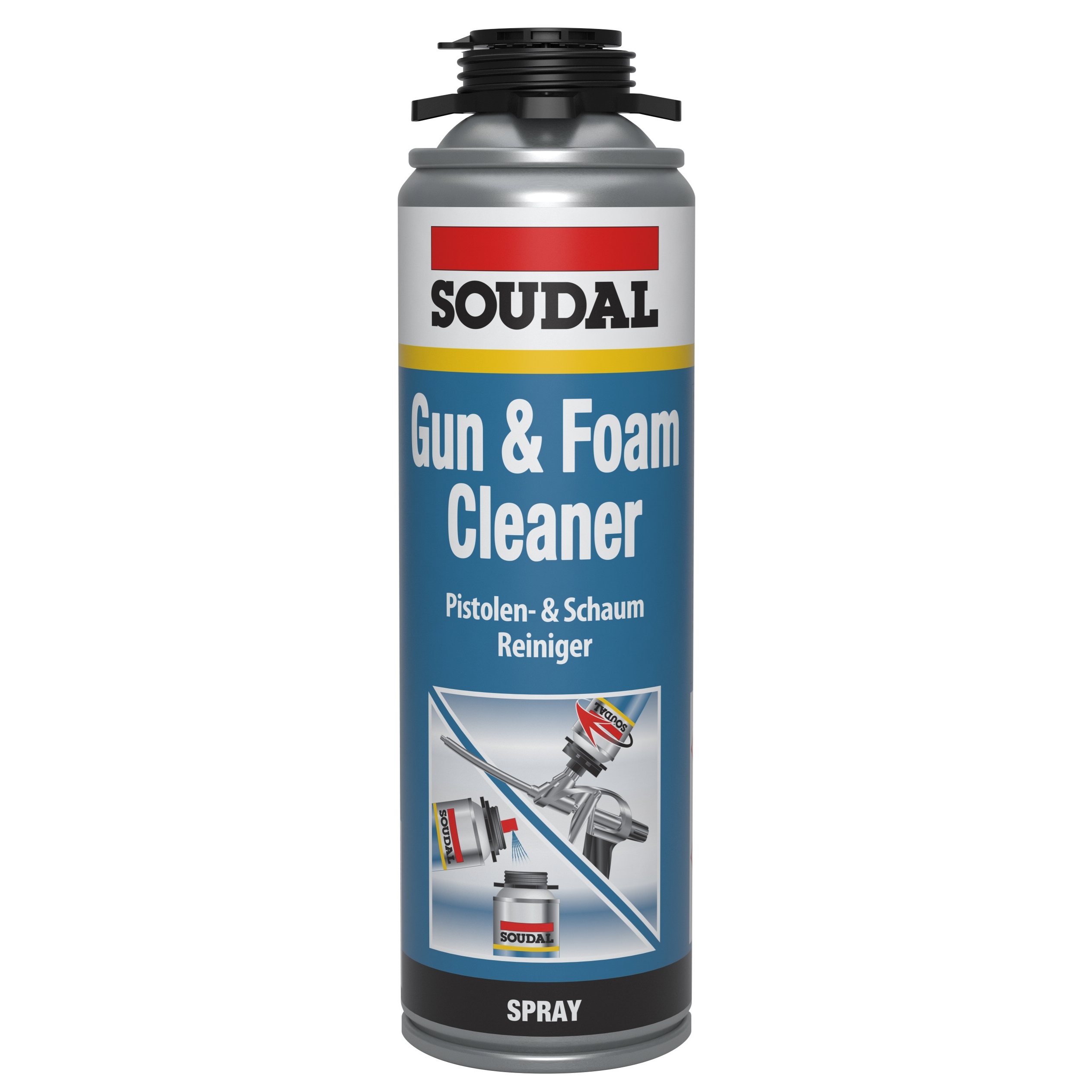 Soudal 106310 Gun & Foam Cleaner Screw Top 500ml 008656 Image