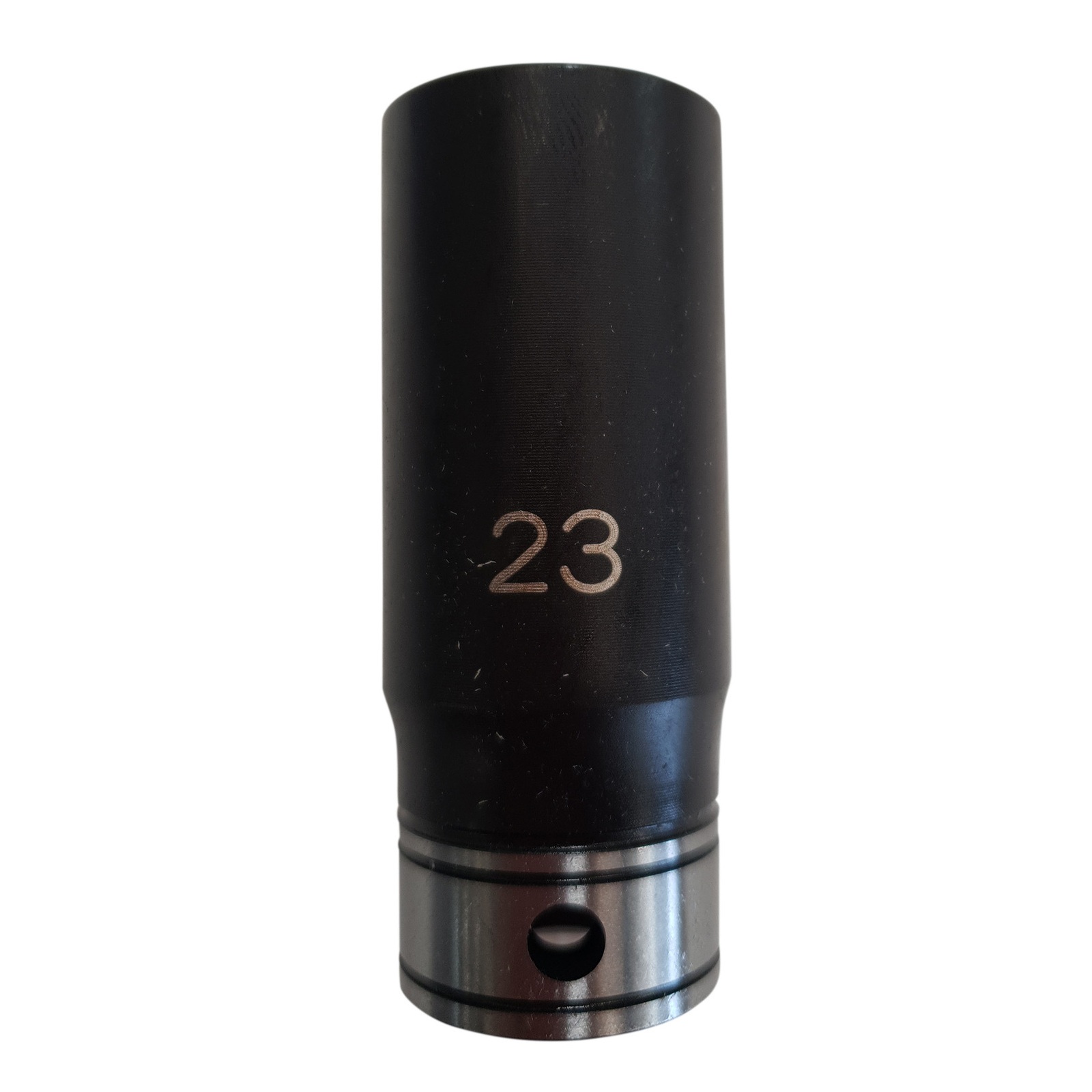 Dual Action 1124023B 1/2″ Square Drive Thin Wall Standard & Impact Deep Socket 6 Point 23mm Metric Image