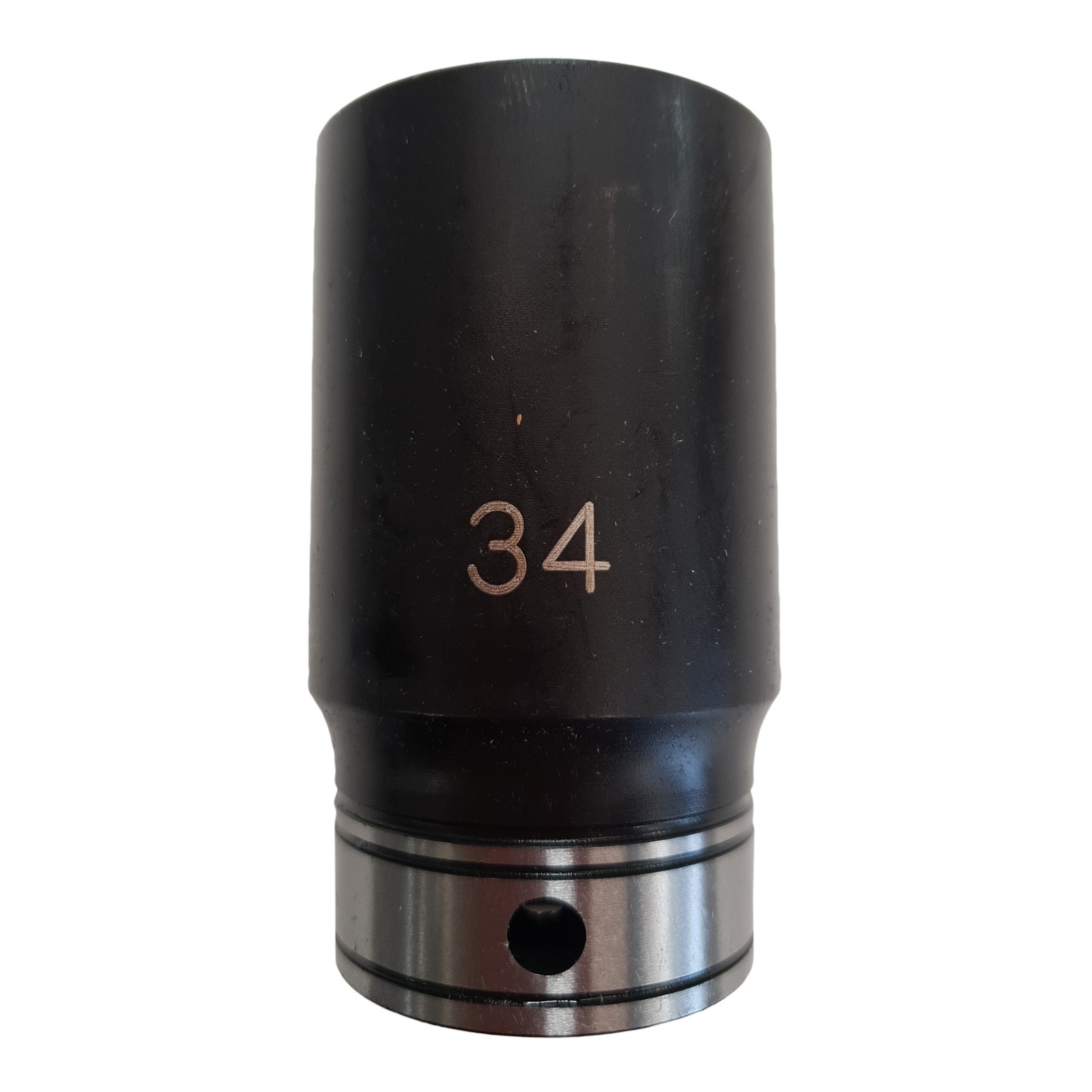Dual Action 1124034B 1/2″ Square Drive Thin Wall Standard & Impact Deep Socket 6 Point 34mm Metric Image