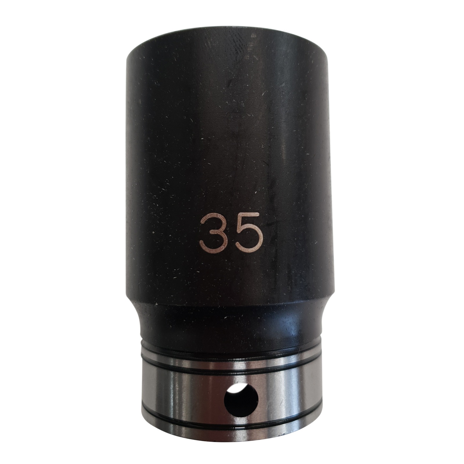 Dual Action 1124035B 1/2″ Square Drive Thin Wall Standard & Impact Deep Socket 6 Point 35mm Metric Image