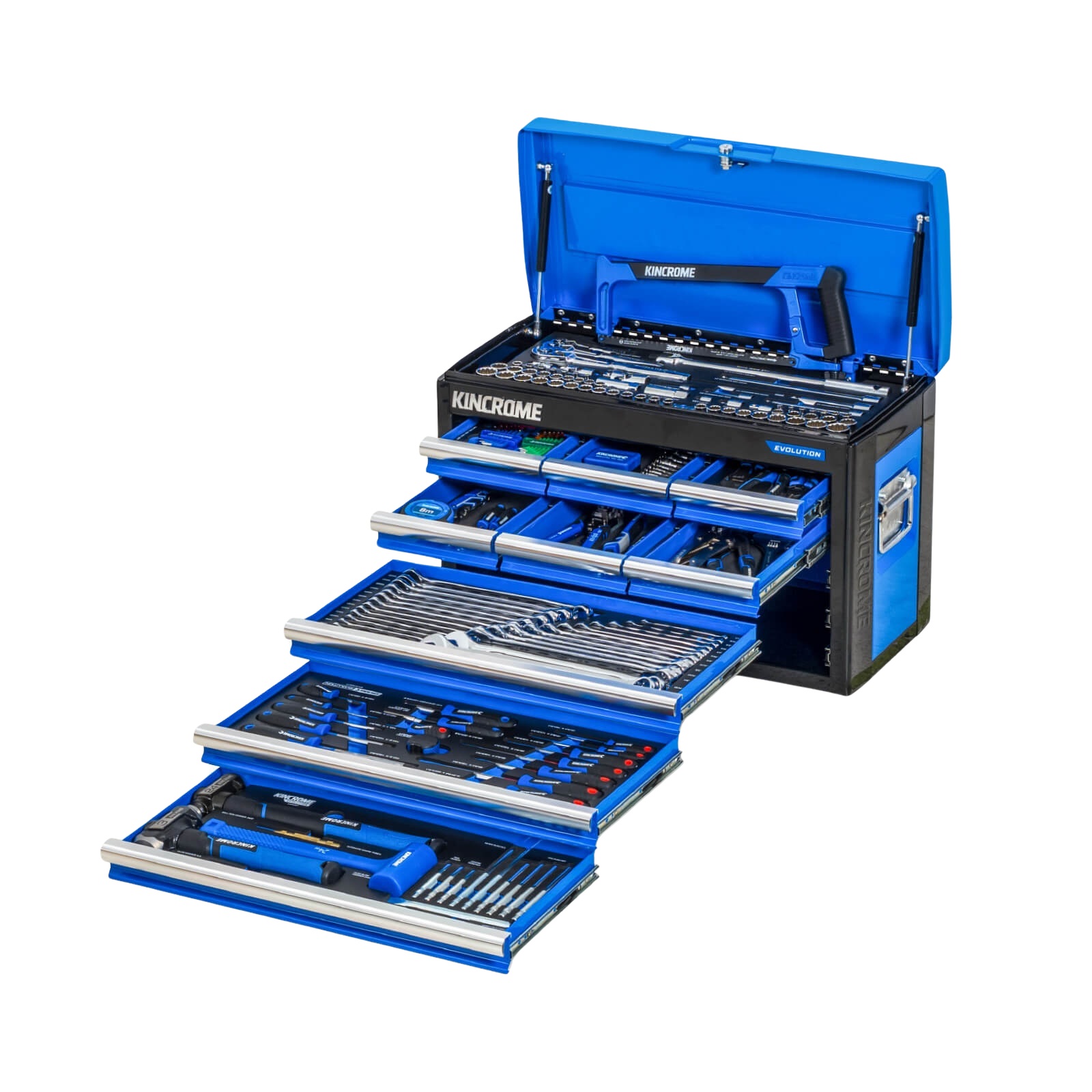 Kincrome P1704 EVOLUTION Chest Tool Kit 222 Piece 9 Drawer (26”) Image
