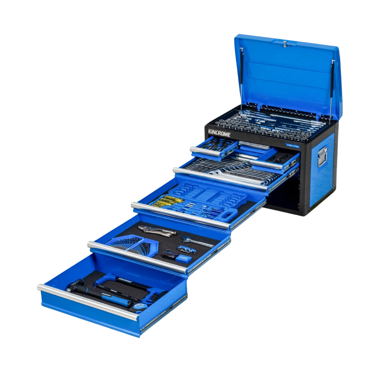 Kincrome P1705 EVOLUTION Chest Tool Kit 207 Piece 7 Drawer (26”) Image