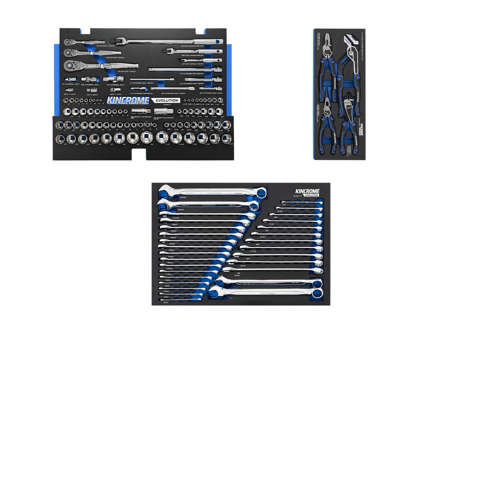 Kincrome P1705 EVOLUTION Chest Tool Kit 207 Piece 7 Drawer (26”) - Image 3