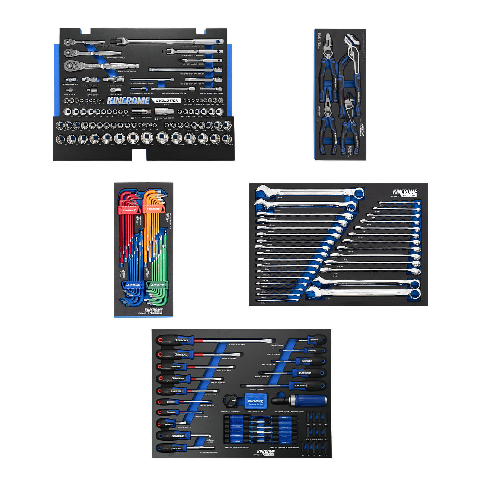Kincrome P1709 EVOLUTION Chest Tool Kit 257 Piece 7 Drawer (26”) - Image 3