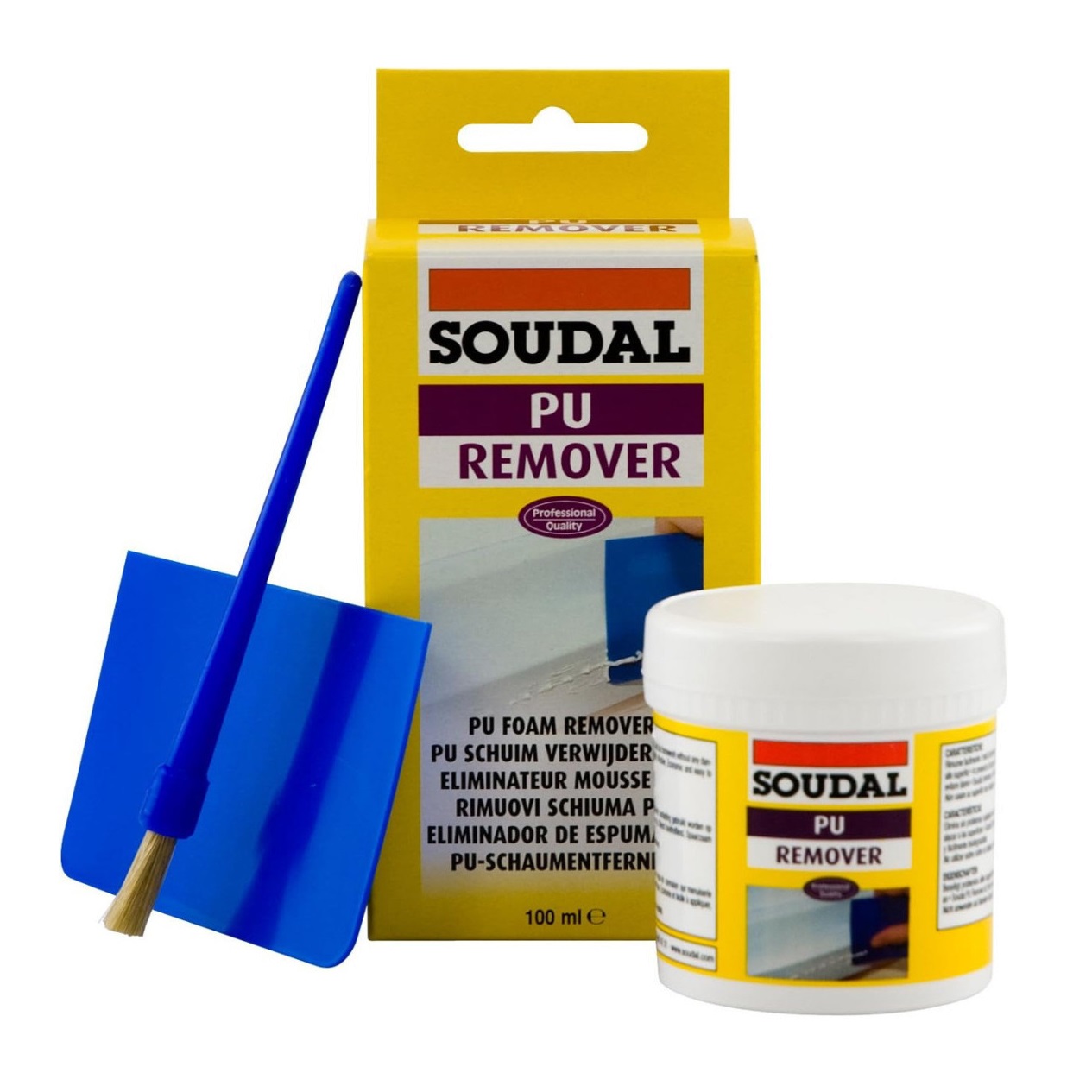 Soudal 115778 PU Foam Remover 100ml Kit 073159 Image