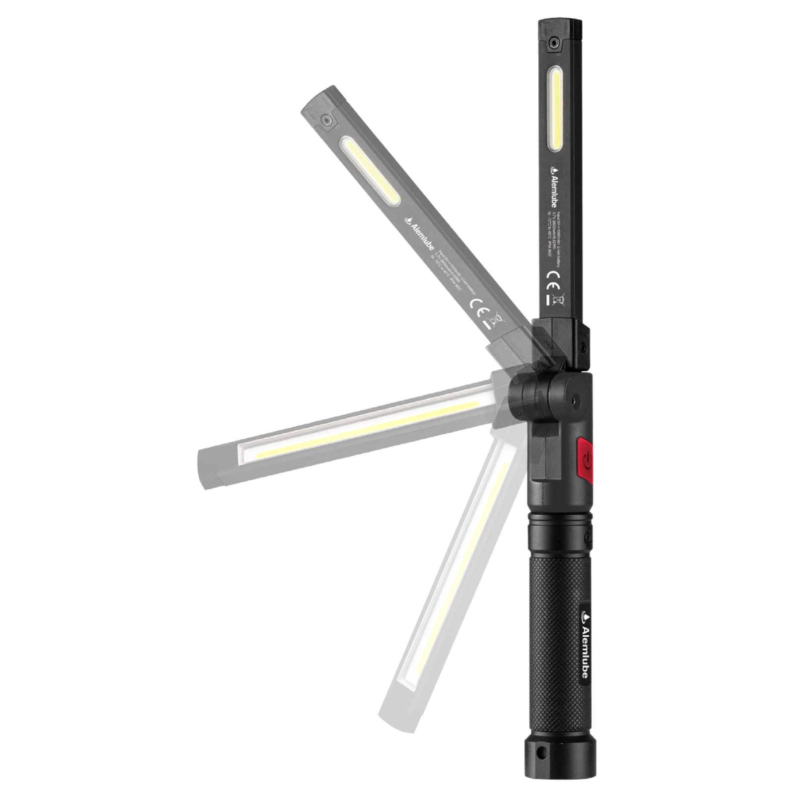 Alemlube 20044 Foldable LED Slim & Compact Work Light Lithium-Ion Rechargeable Image