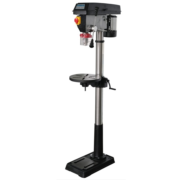 Garrick Herbert DPW16 240V 550W Industrial Workshop Pedestal Drill Press 16mm Capacity Image