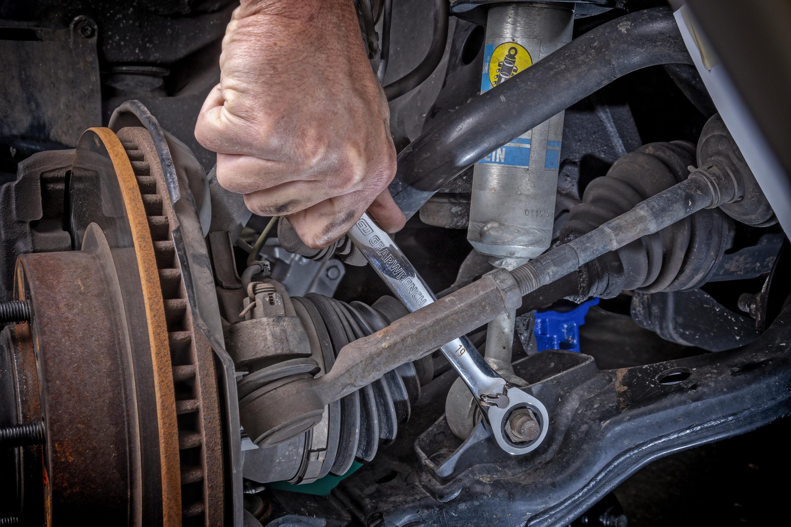 GEARWRENCH 86629 16 Piece 90 Tooth Reversible Combination Ratcheting Wrench Spanner Set Metric 90T - Image 5