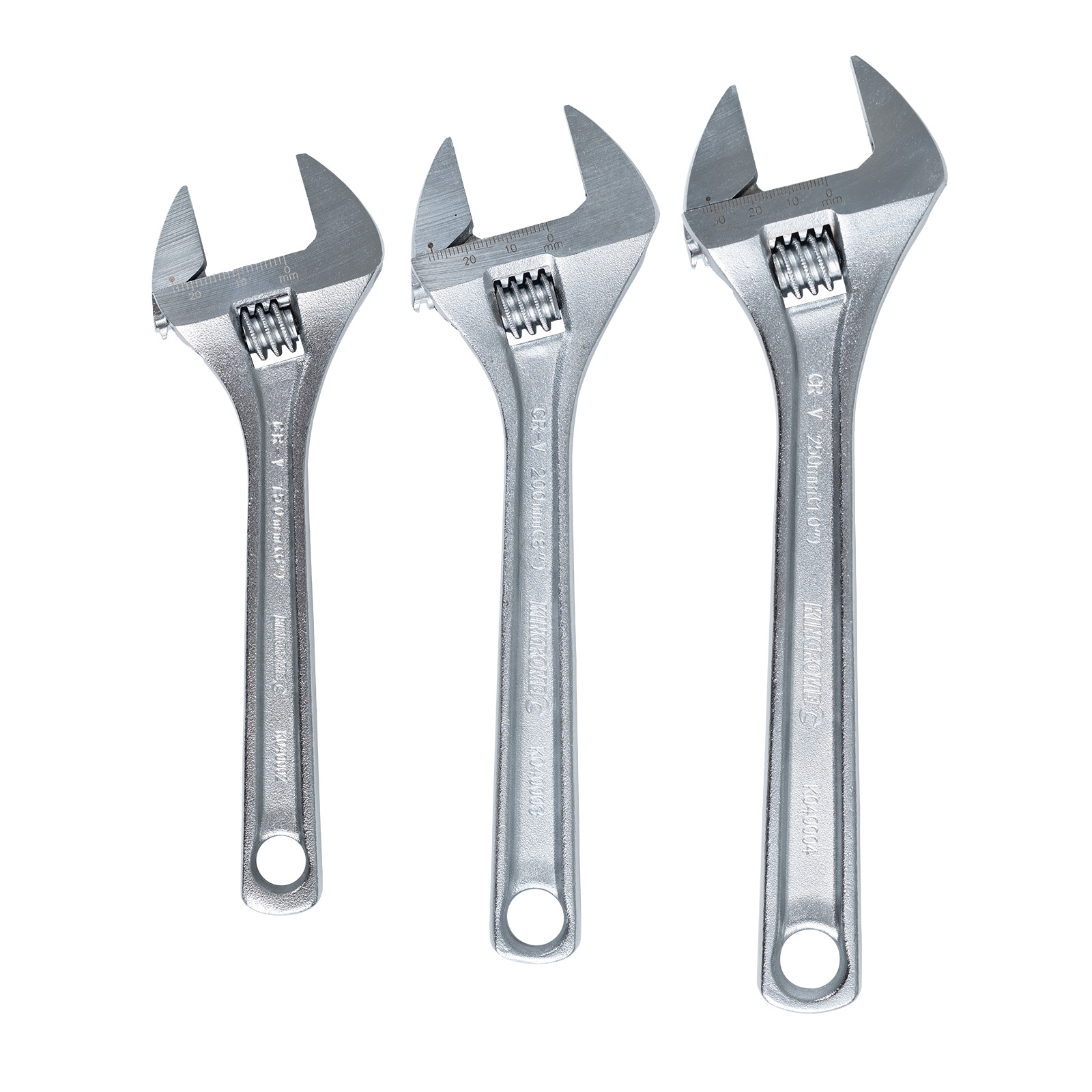 Kincrome K040013 Adjustable Wrench Shifter Set – 3 Piece Image