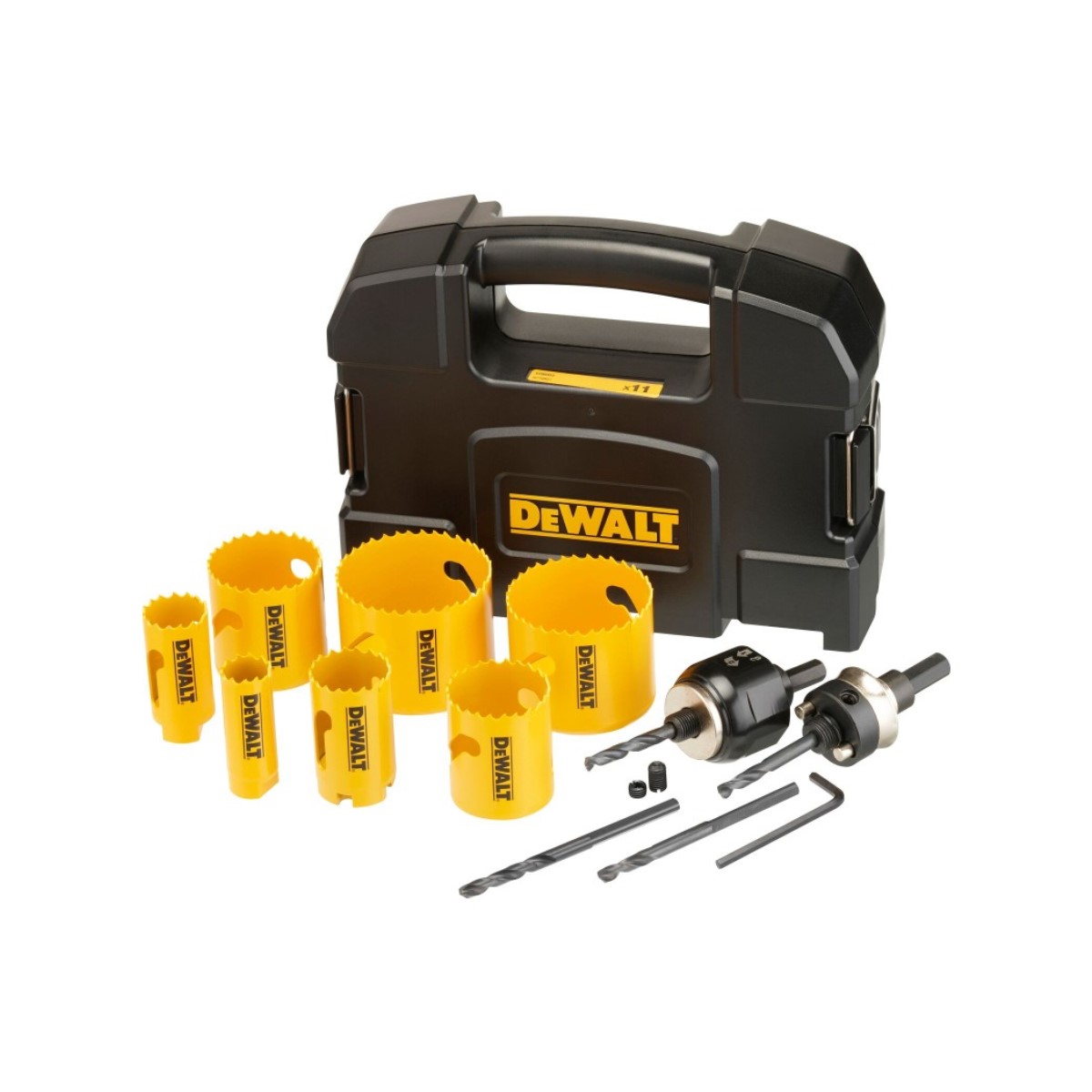 DeWALT DT8270-QZ EXTREME® HSS Bi-Metal Holesaw Kit 11 Piece Image