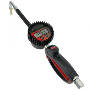 A-FLO ULTRAFLO A-102111B Digital Metered Oil Gun, Flexible Outlet - Made in Germany