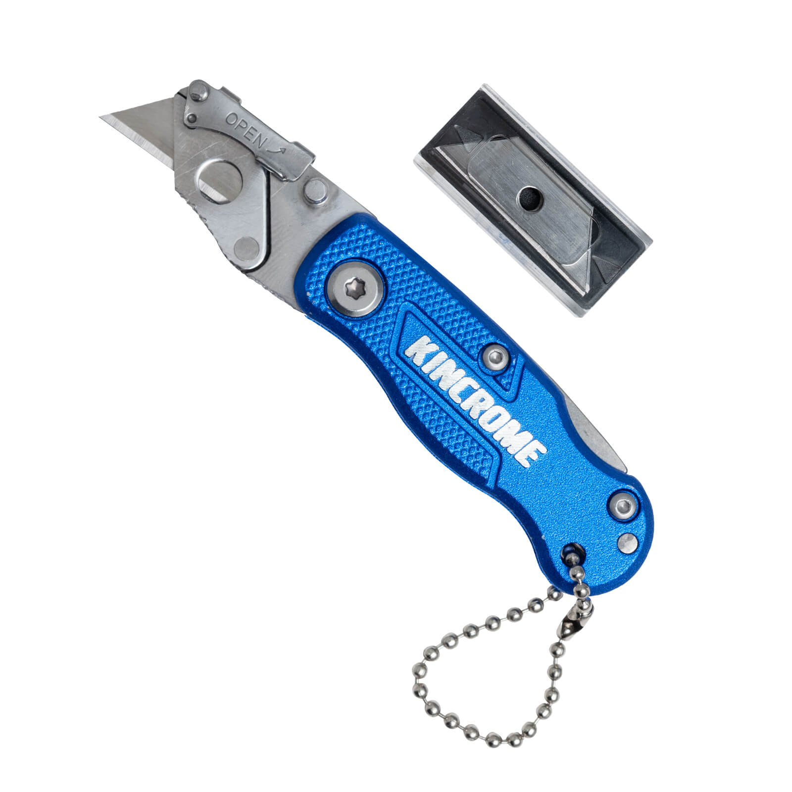 Kincrome K6103 Heavy Duty Mini Folding Utility Knife Image