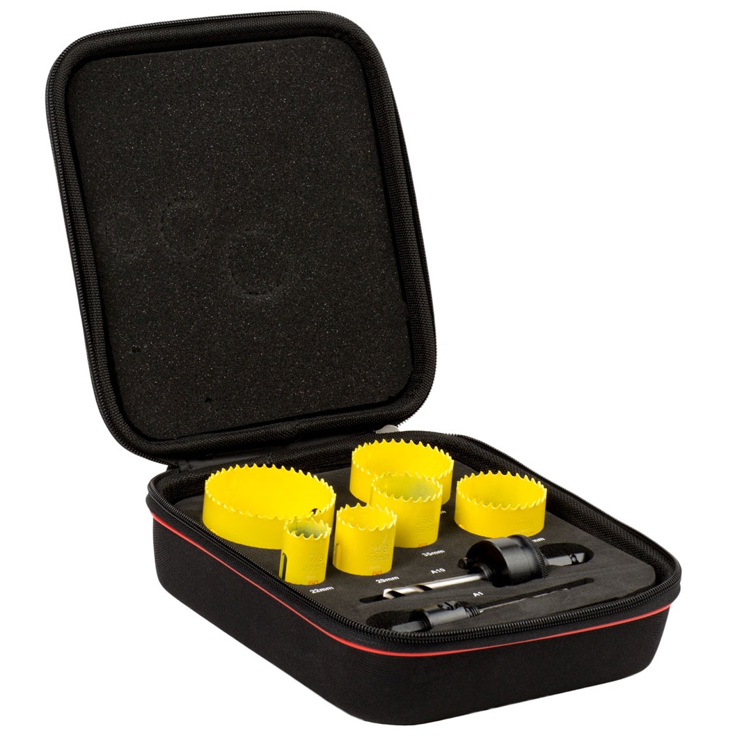 Starrett KFC06023 Fast Cut 6 Piece General Purpose Hole Saw Set Image