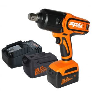 SP Tools SP81140 18V 5.0Ah Lithium-Ion Cordless 3/4" Drive Impact Wrench Kit