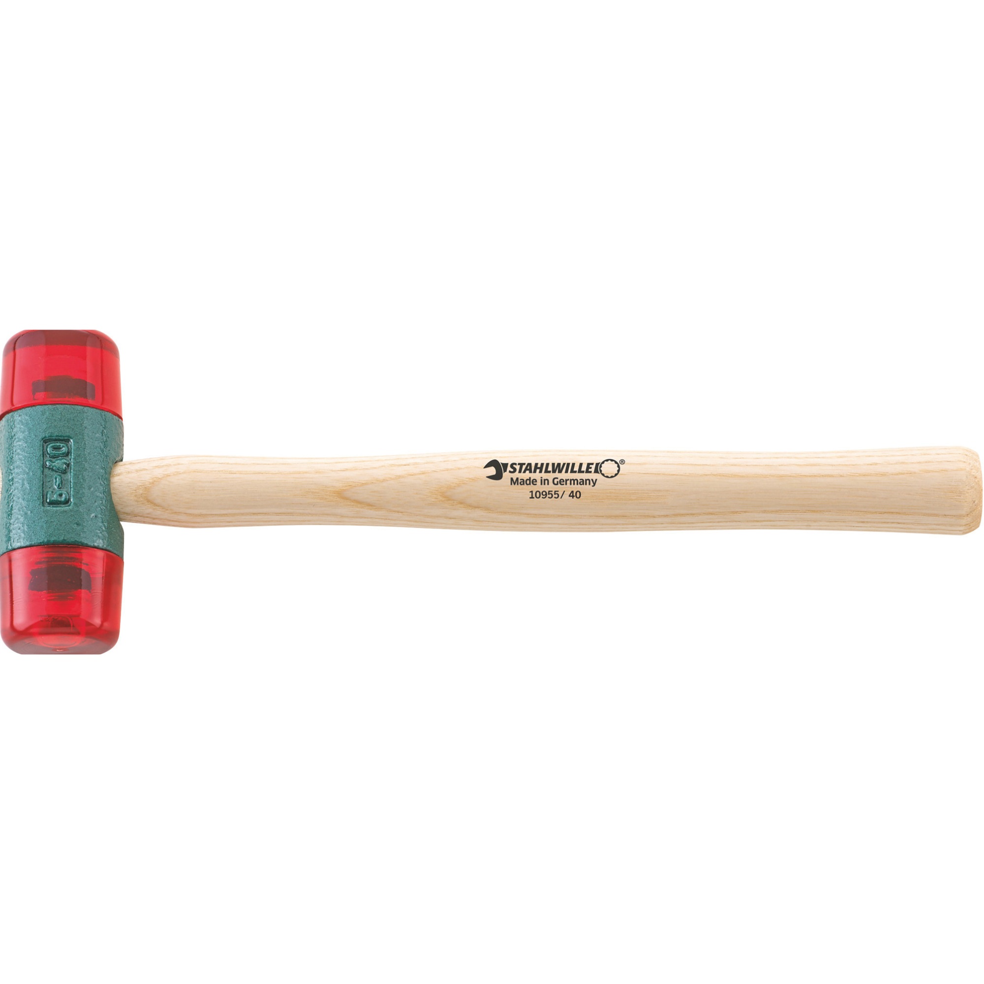 Stahlwille 70160040 10955 Plastic Hammer with Ash Shaft, 40mm Head - Made in Germany Image