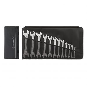 Stahlwille 96400306 Type MOTOR 10 Double Open Ended Spanner Set 10/12 12 Piece Metric - Made in Germany
