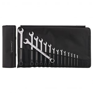 Stahlwille 96401004 Type 14/15 Combination Open Box Ring Spanner Long Set Metric - Made in Germany