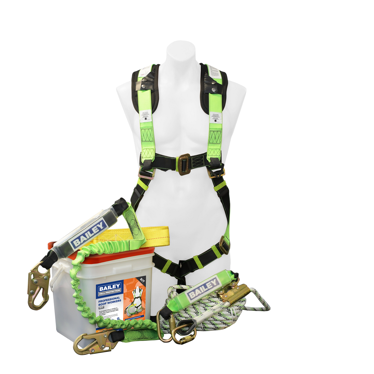 Bailey FS14113 Fall Protection Roof Workers Kit, Professional - Image 2